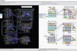 design analog and digital circuit design with layout on cadence virtuoso