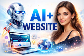 create modern ai website for your business