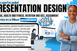 do medical presentation, health and fitness, diet, nursing healthcare slide