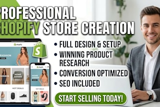 create and customize shopify stores
