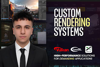 build a custom vulkan or opengl rendering engine in cpp