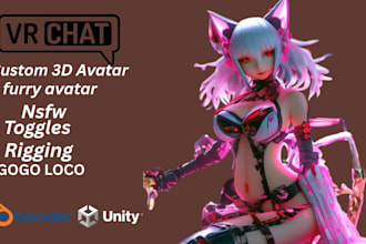 do vrchat furry avatar 3d vrchat avatar fursona vrc furry nsfw avatar vr