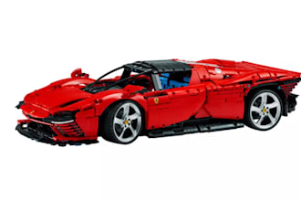 design 3d lego model set, moc, afol, lego technic bike car ship with instruction