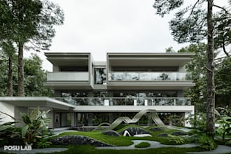 create professional 3d architectural rendering for houses
