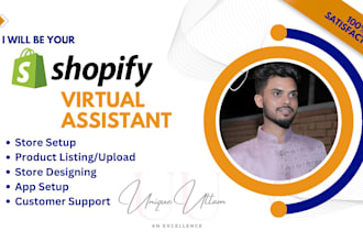 be your shopify virtual assistant