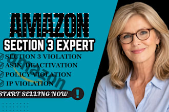 write amazon reinstatement poa and appeal letter for section 3 suspension