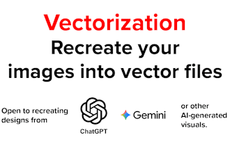 recreate your images into vector files