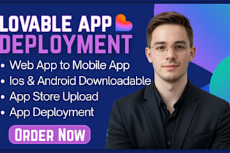 convert lovable web app to mobile app, fix lovable ai app, deploy lovable to ios
