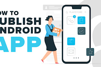 publish upload your app on the google play store or apple app store