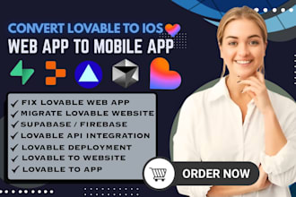 convert, migrate lovable app to mobile app, fix lovable deploy lovable to ios