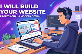build a modern multi page website with admin panel