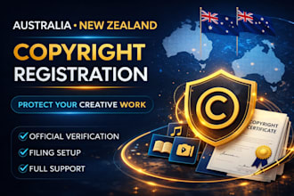 register copyright in australia new zealand protect artwork music books creative