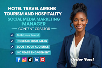 be your hotel travel airbnb tourism instagram social media marketing manager