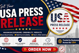 write and publish your USA press release on top media outlets
