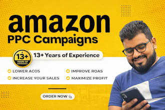 setup optimize and manage amazon PPC campaigns sponsored ads