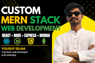 build a custom mern stack web application
