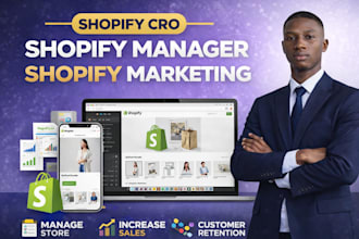 be shopify brand virtual assistant manage shopify cro marketing to boost sales