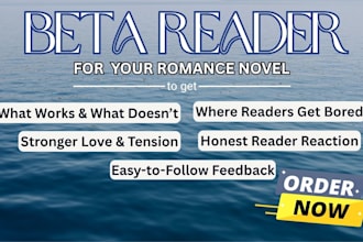 professionally beta read your dark mafia romance novel
