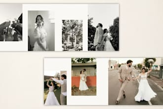 curate your wedding memories for a photo album