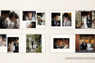 curate your wedding memories for a photo album