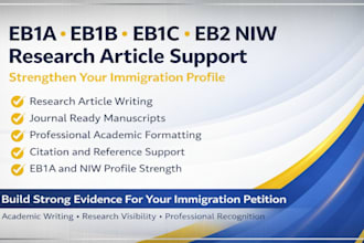 write and publish your article for eb1 eb1a visa profile