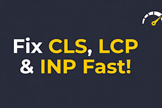 fix core web vitals cls lcp inp and boost wordpress shopify speed
