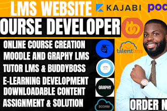 create interactive course content for articulate 360, talentlms, graphy, scorm