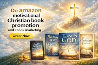 do amazon motivational christian book promotion and ebook marketing