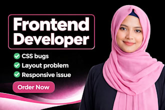 fix responsive design issues, CSS bugs, and layout problems