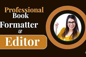 do memoir formatting, book editing, kindle formatting for amazon KDP
