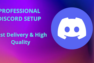 build a professional discord server for gaming or streaming
