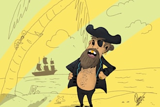draw any weird character you have in your mind