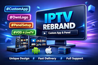 rebrand iptv android app xciptv tivimate ibo player smarter pro iptv web panel