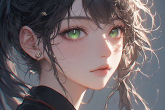draw anime portrait or orginal character avatar for you pfp