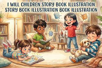 children story book illustration story book illustration book illustration