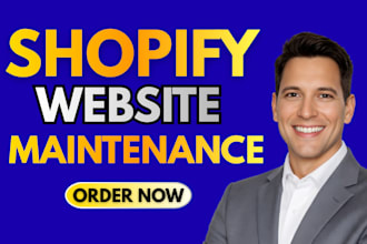 design shopify store, shopify website design and shopify maintenance, shopify