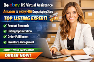 be ebay ds virtual assistance amazon to ebay fba dropshipping store top listing