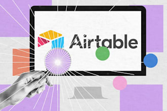 set up airtable,softr,budibase for project management,automation,client portal