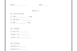 create printable maths worksheets for kids