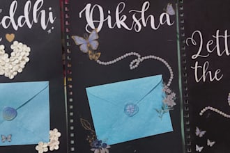 handcraft a custom letters to the bride memory book for her wedding