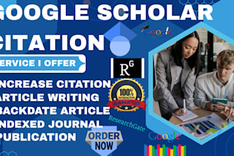 cite paper references to increase google scholar citation, backdated citation