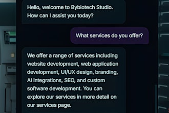 make a chatbot for your website