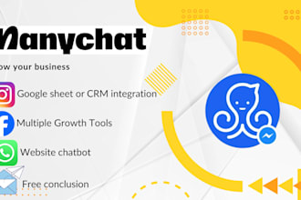create instagram manychat chatbot dm automation
