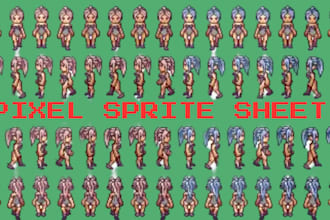 pixel art animation sprite sheet game art 8bit direction sprite pixel background