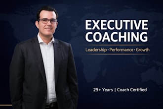provide certified executive coaching for leaders and founder