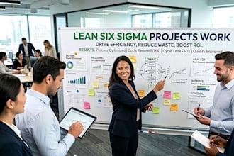 be your expert lean six sigma project management and process optimization