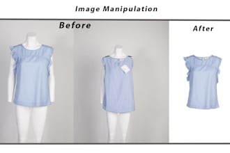 do ghost mannequin neck joint for clothing images
