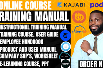 create online training course or module using articulate 360,scorm, ispring, lms