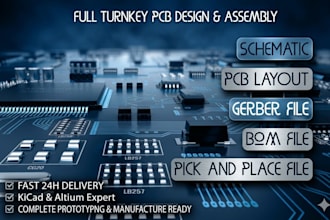 make pcb design pcb layout and circuit schematic