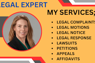 draft corporate or nonprofit bylaws, agreements, contracts, nda, motion, lawsuit